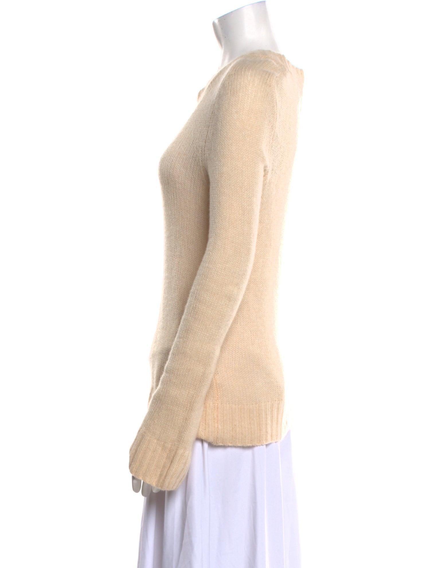 Khaite Cashmere Crew Neck Sweater