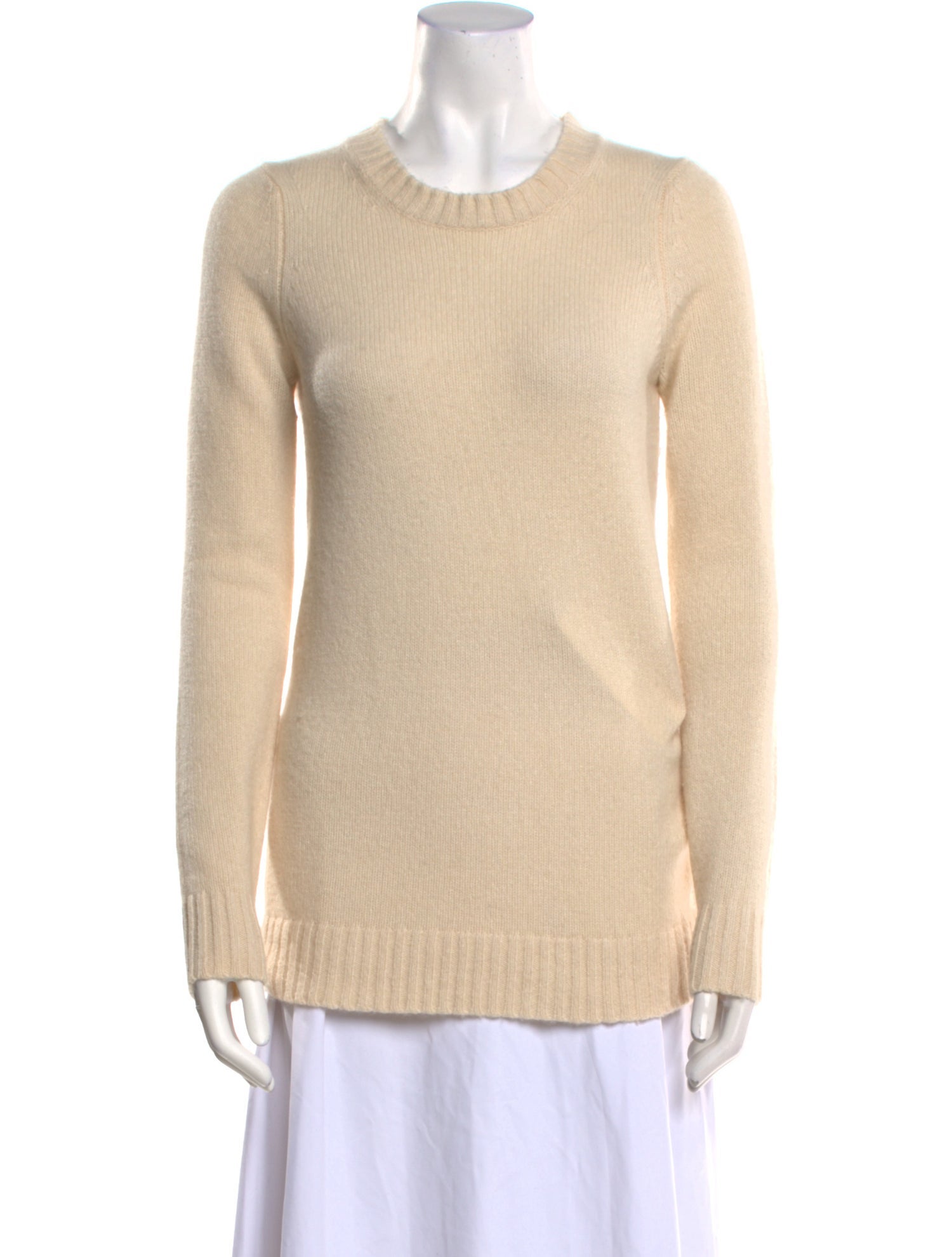 Khaite Cashmere Crew Neck Sweater