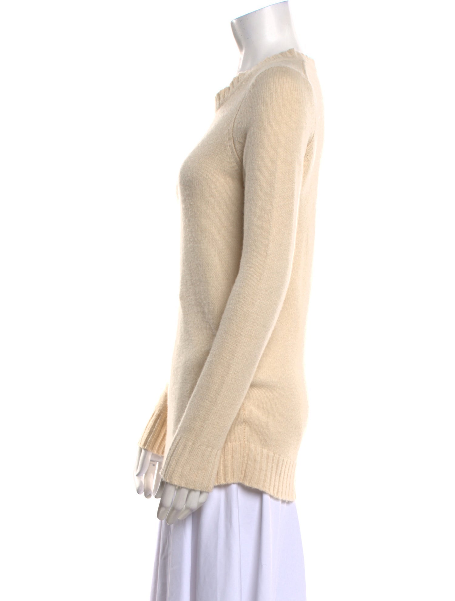 Khaite Cashmere Crew Neck Sweater