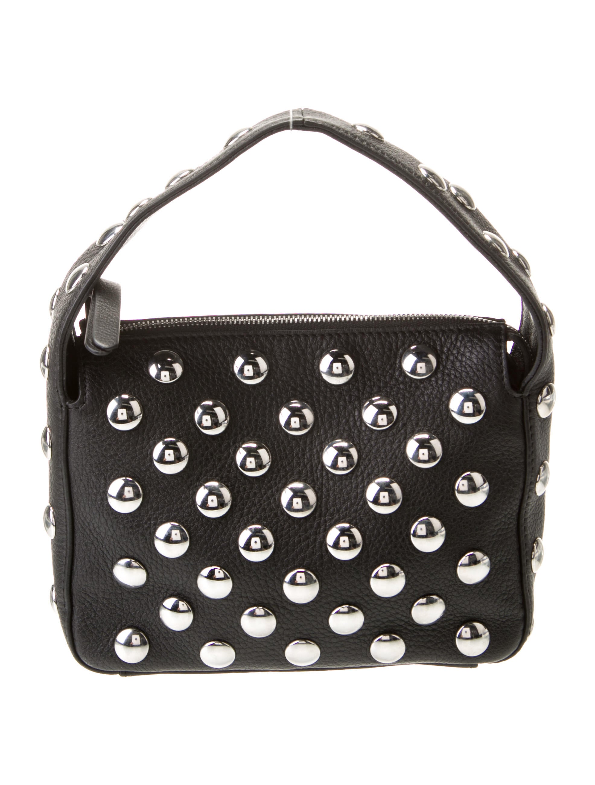 Khaite Leather Top Handle Bag