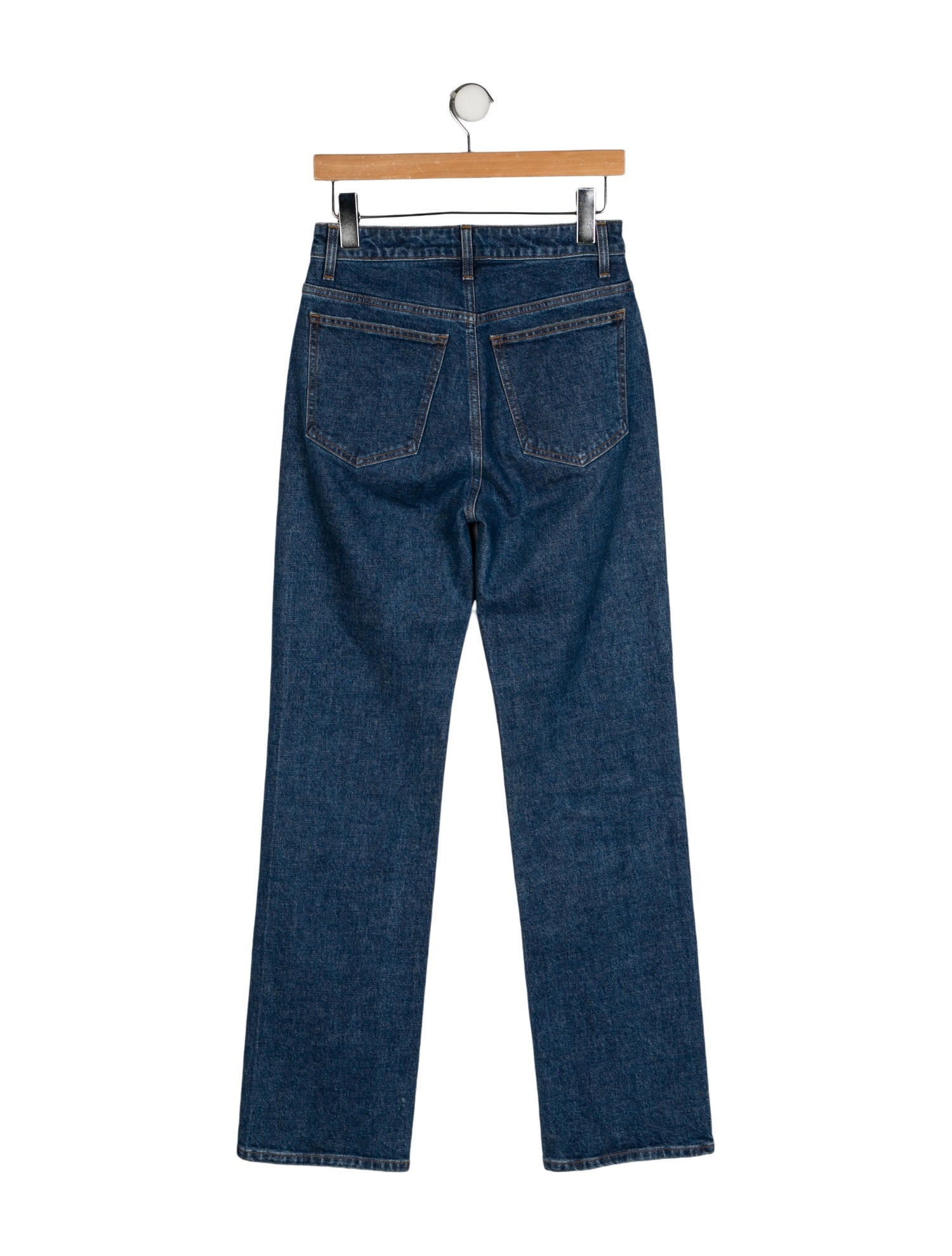 Khaite High-Rise Wide Leg Jeans
