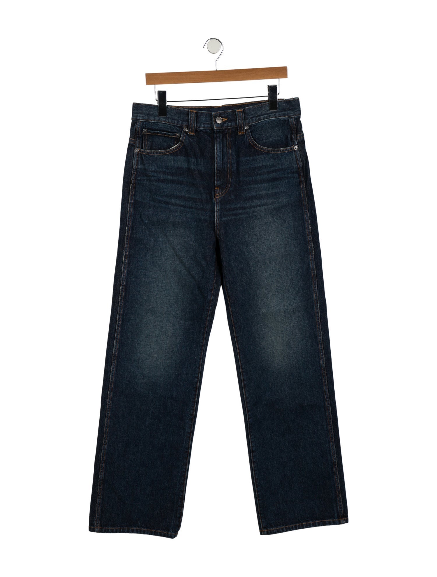 Khaite Low-Rise Wide Leg Jeans w/ Tags