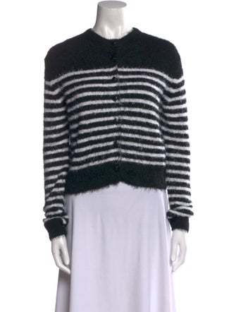 Khaite Silk Striped Sweater