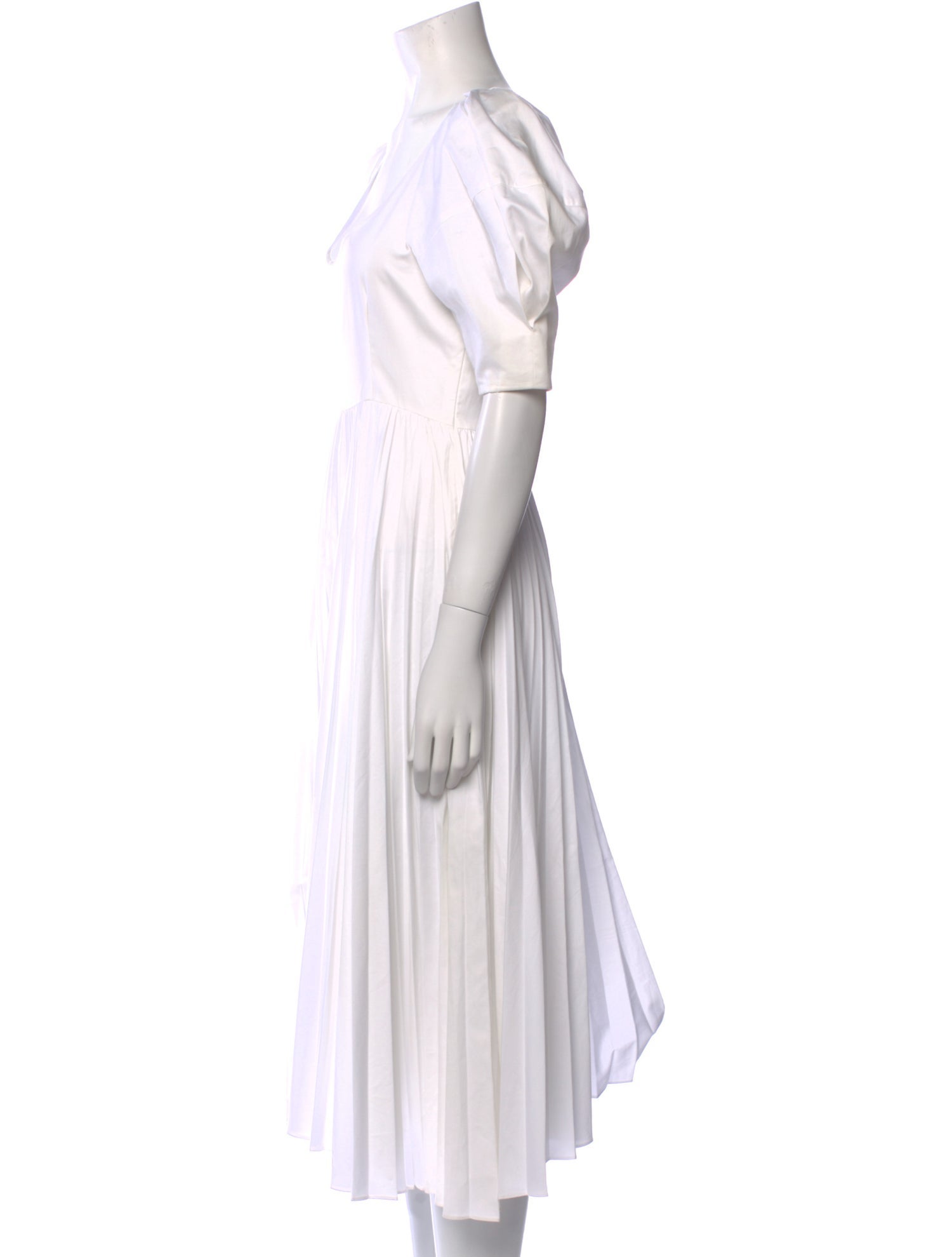 Khaite Scoop Neck Midi Length Dress