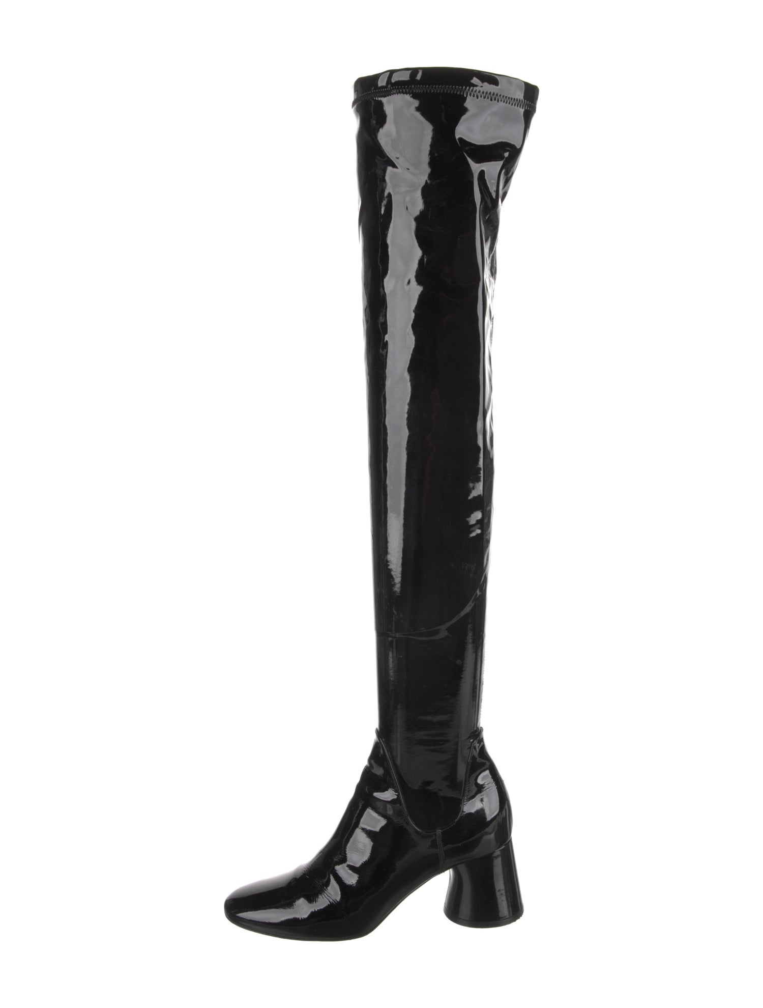 Khaite Patent Leather Boots