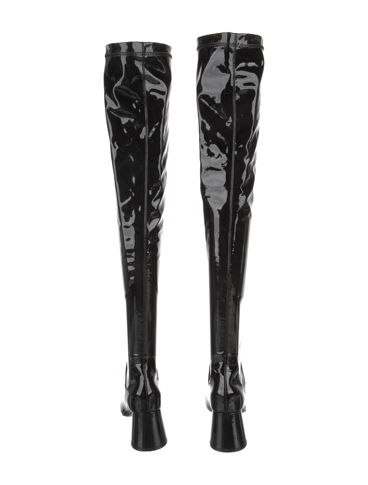 Khaite Patent Leather Boots