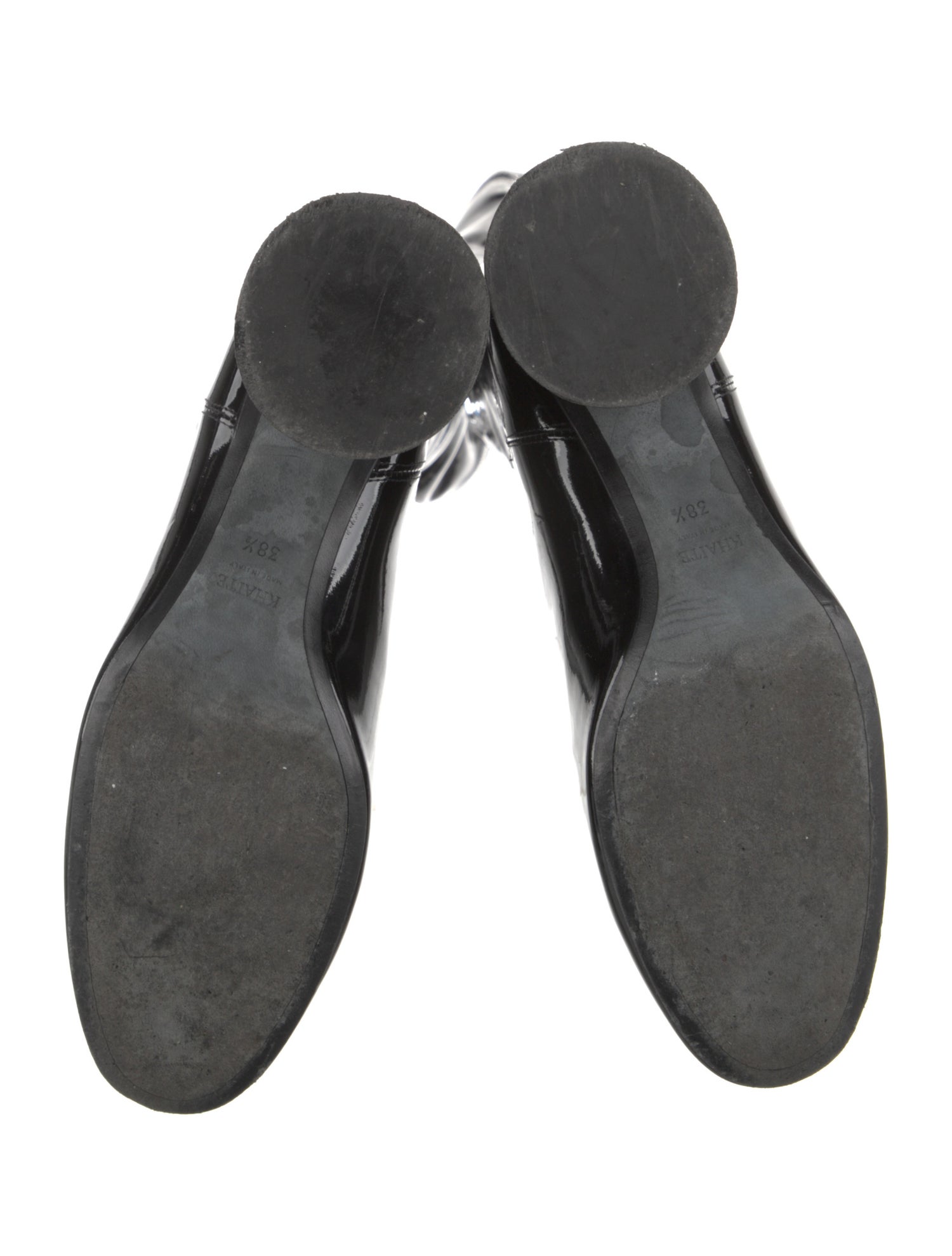 Khaite Patent Leather Boots