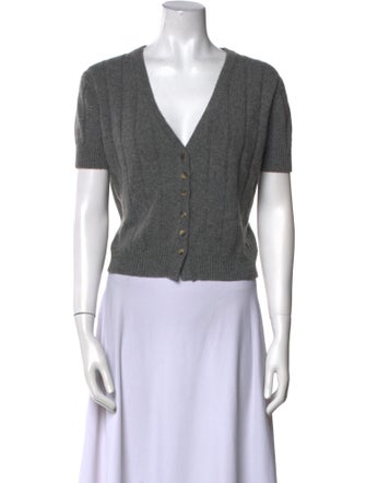 Khaite Cashmere V-Neck Sweater