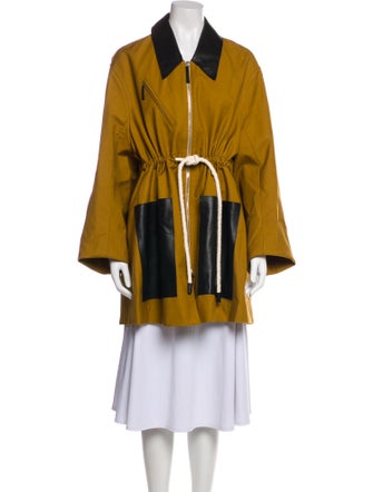 Khaite Colorblock Pattern Coat