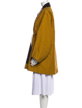 Khaite Colorblock Pattern Coat