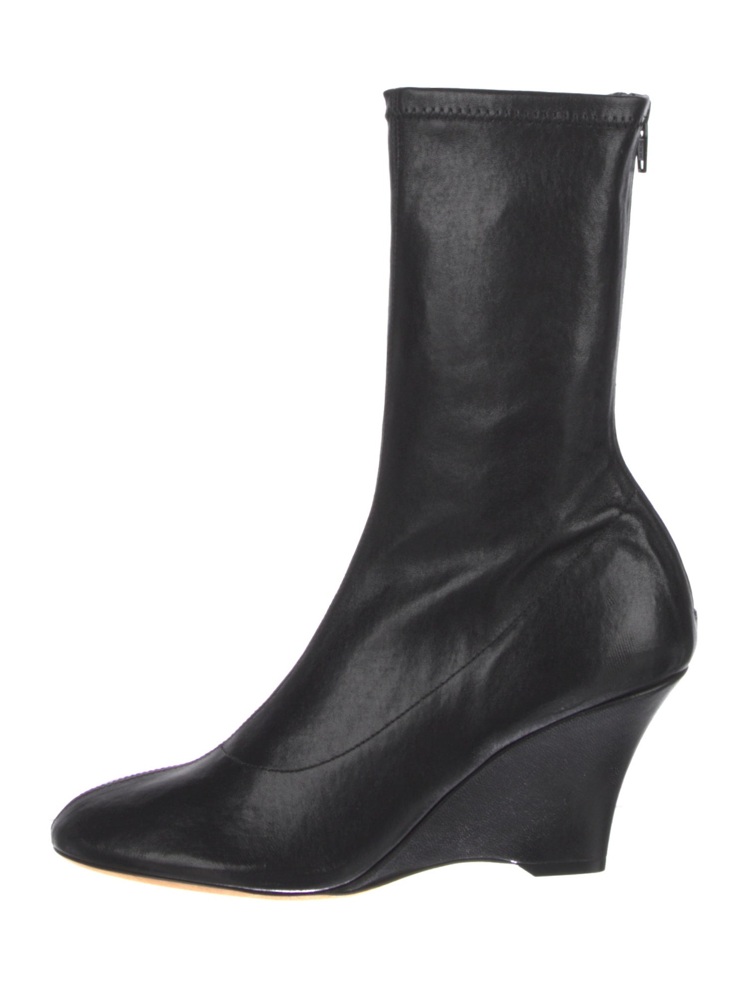 Khaite Leather Sock Boots