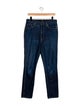 Khaite High-Rise Straight Leg Jeans