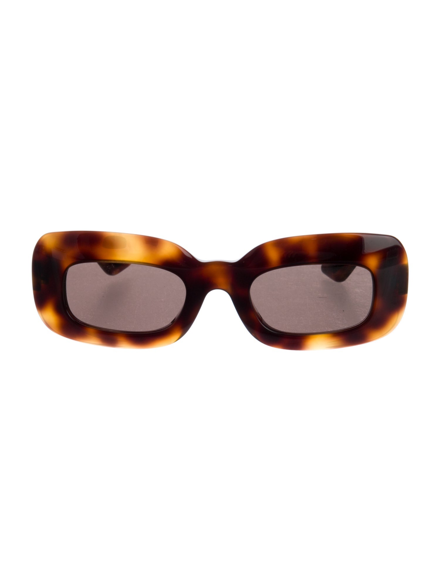 Khaite X Oliver People Square Tinted Sunglasses