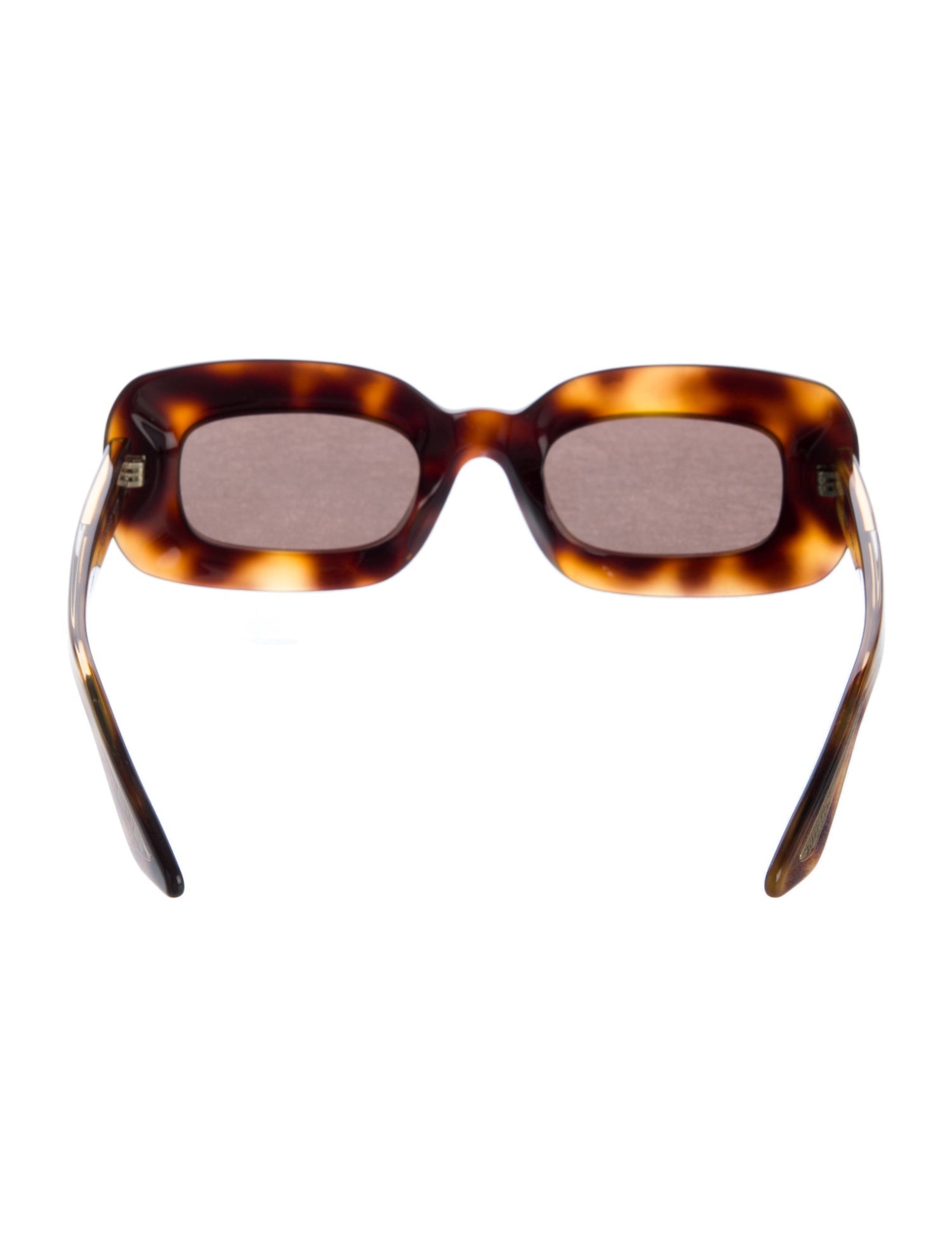 Khaite X Oliver People Square Tinted Sunglasses