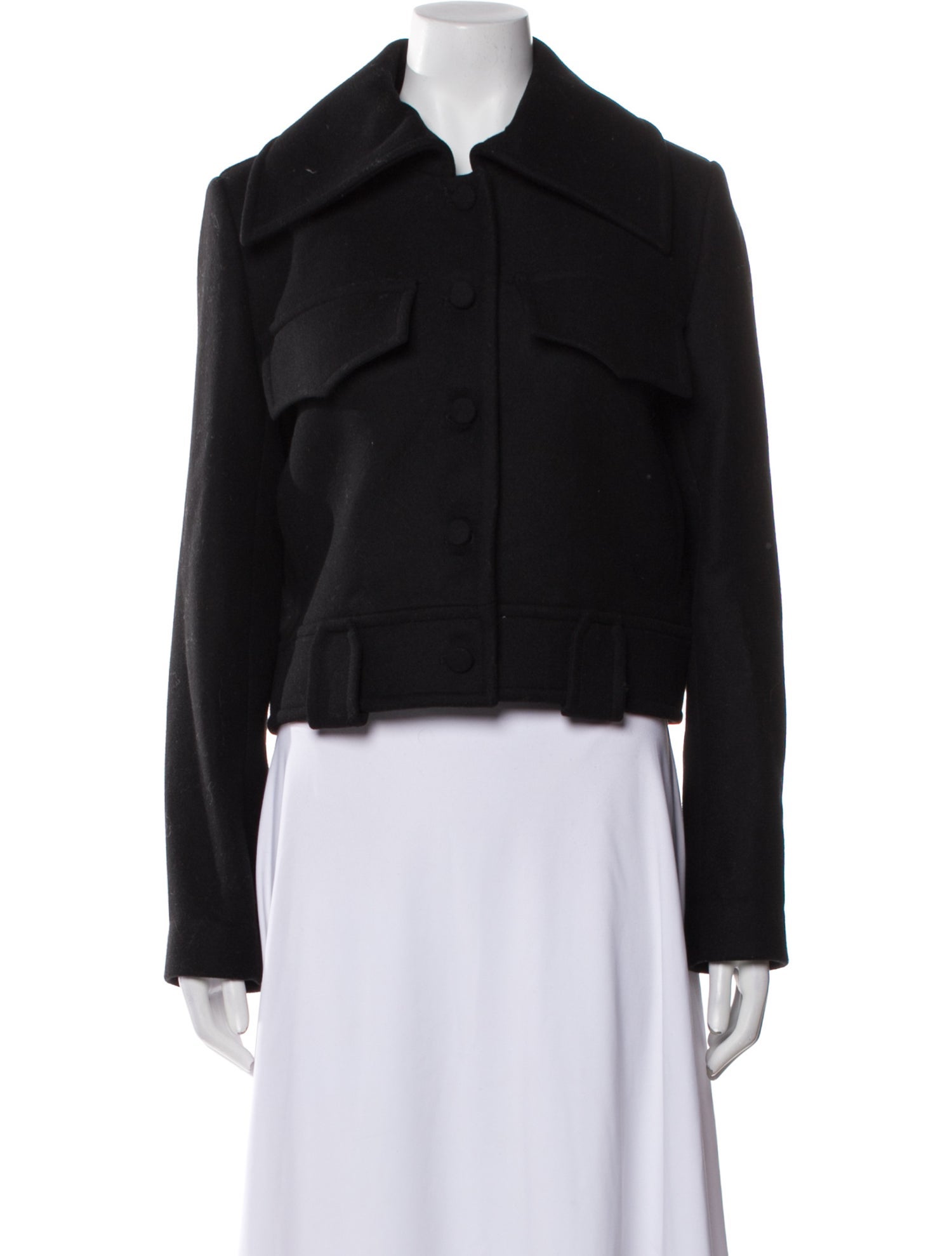 Khaite Wool Denim Jacket