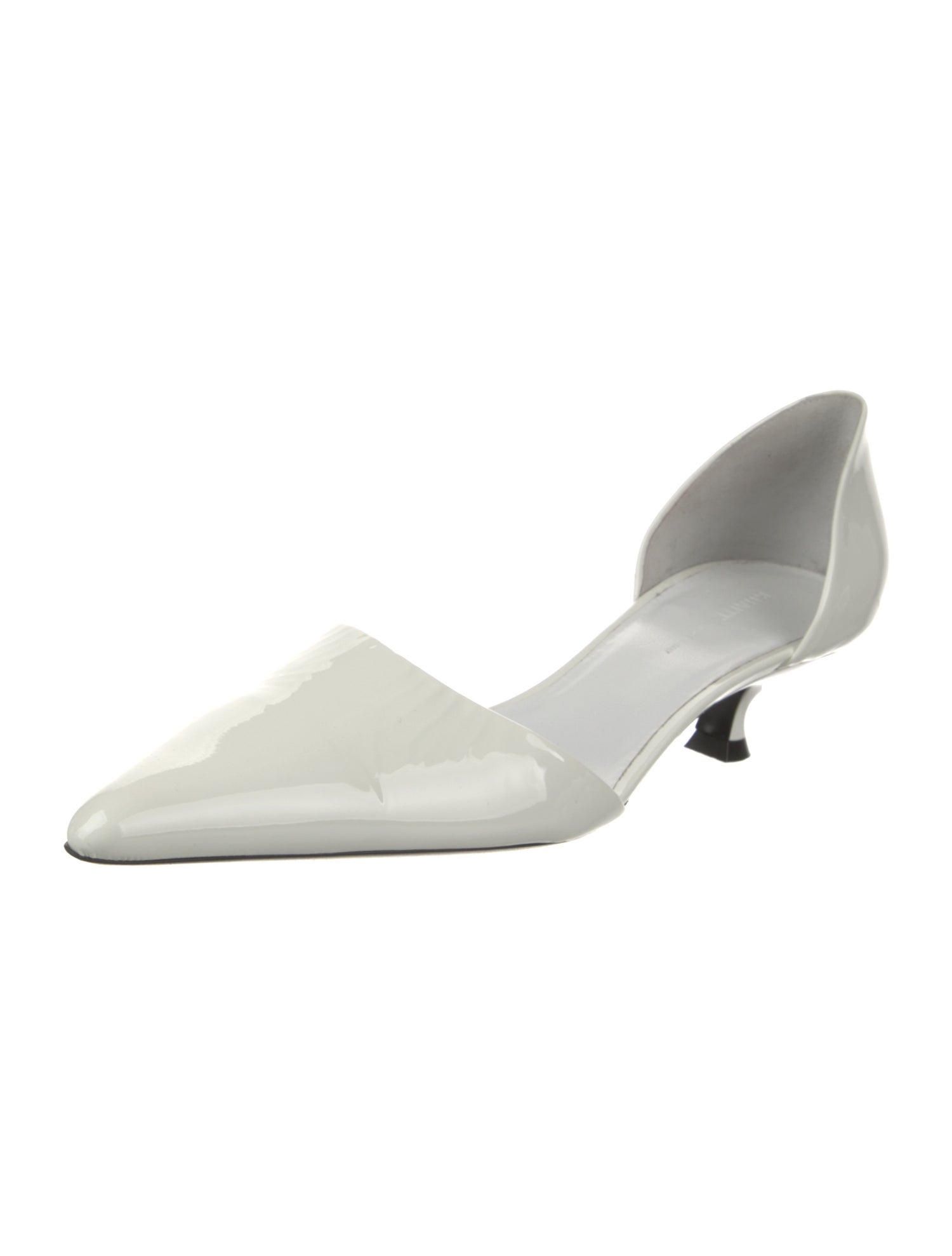 Khaite Patent Leather D'Orsay Pumps