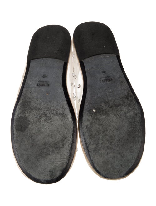 Khaite Mesh Crystal Embellishments Ballet Flats