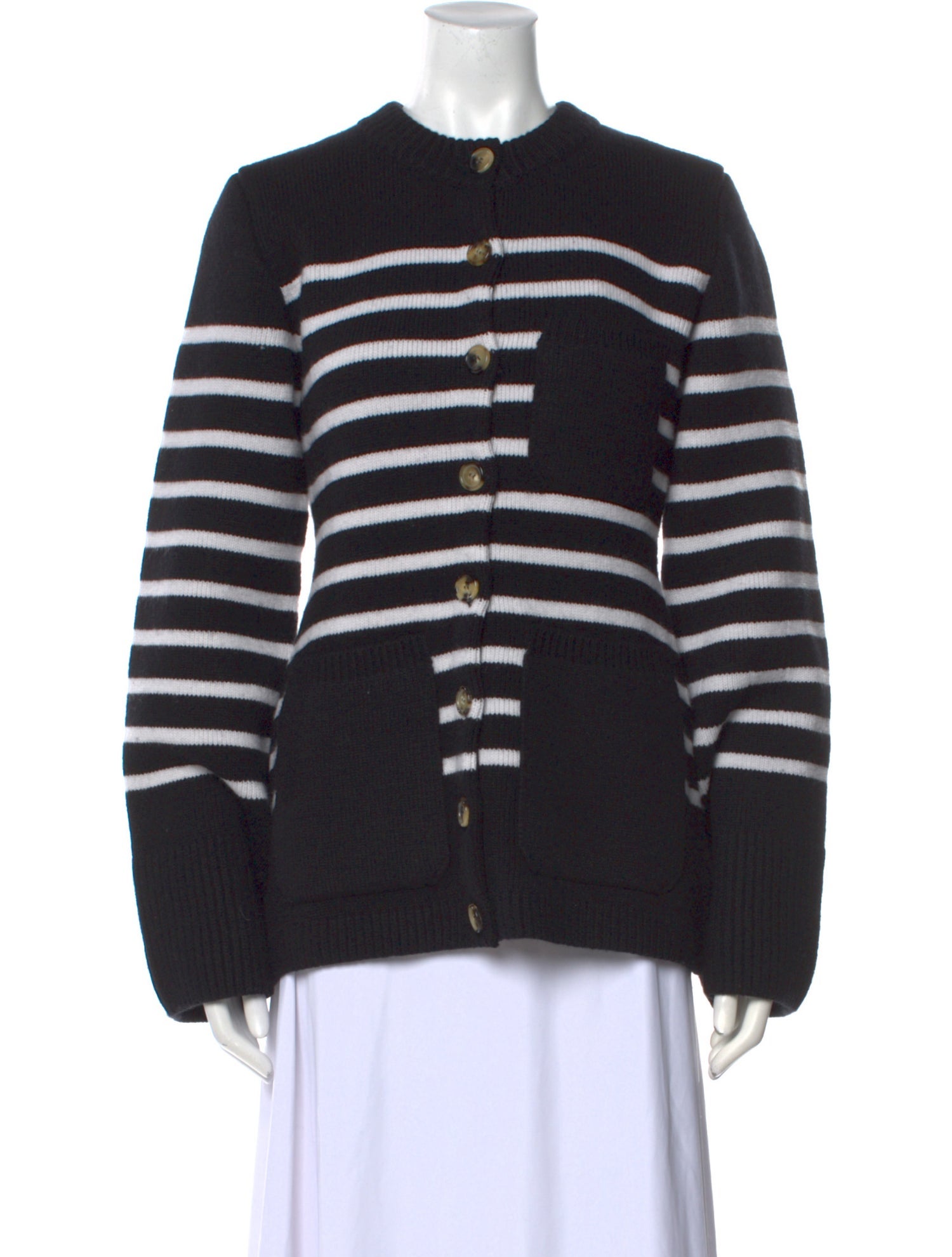 Khaite Cashmere Striped Sweater w/ Tags