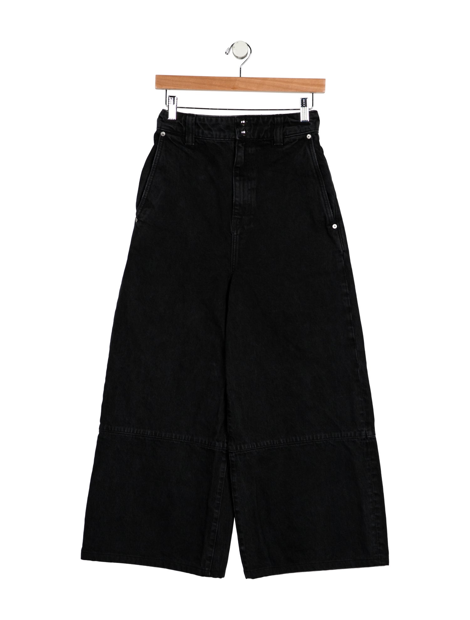 Khaite High-Rise Wide Leg Jeans