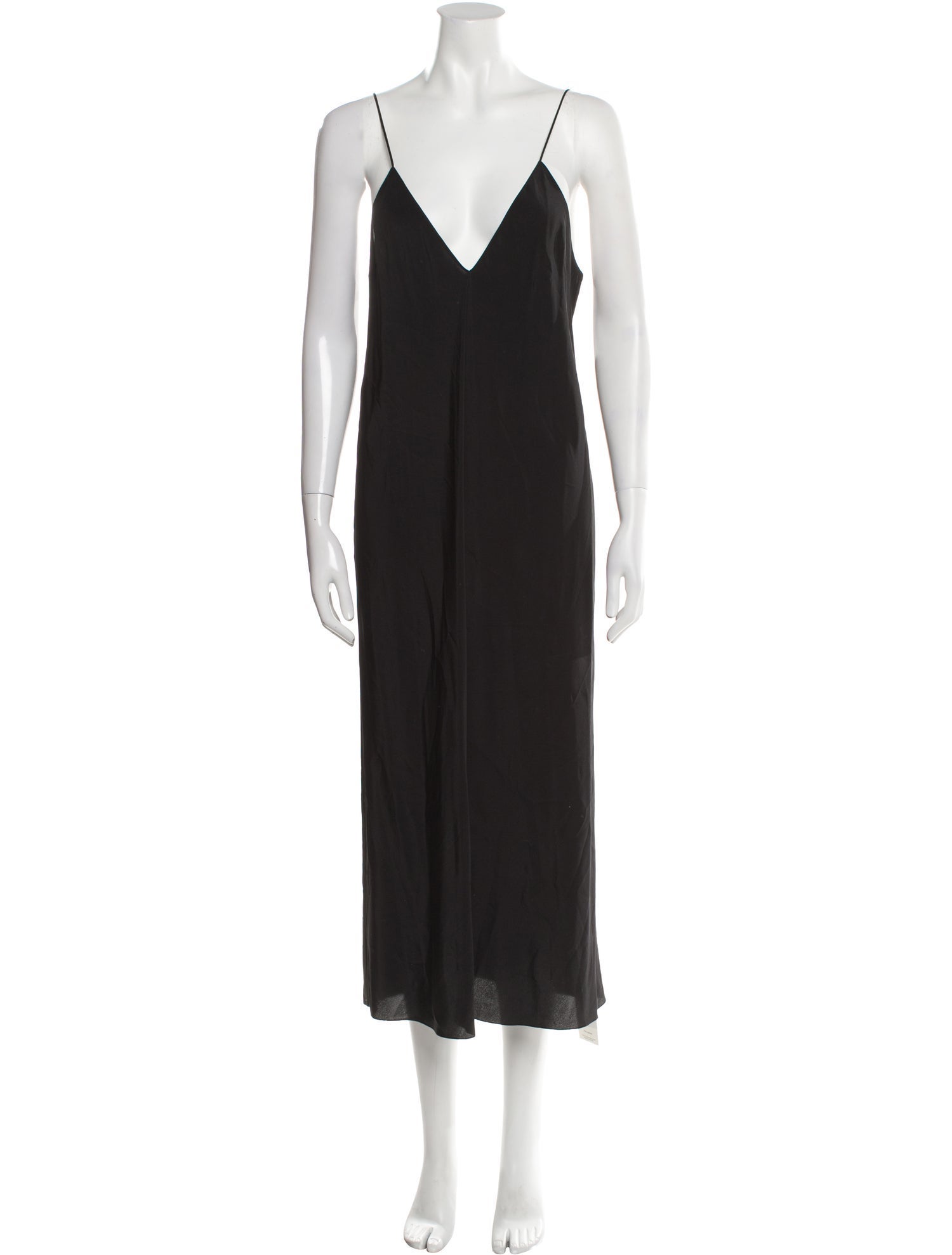 Khaite Silk Midi Length Dress