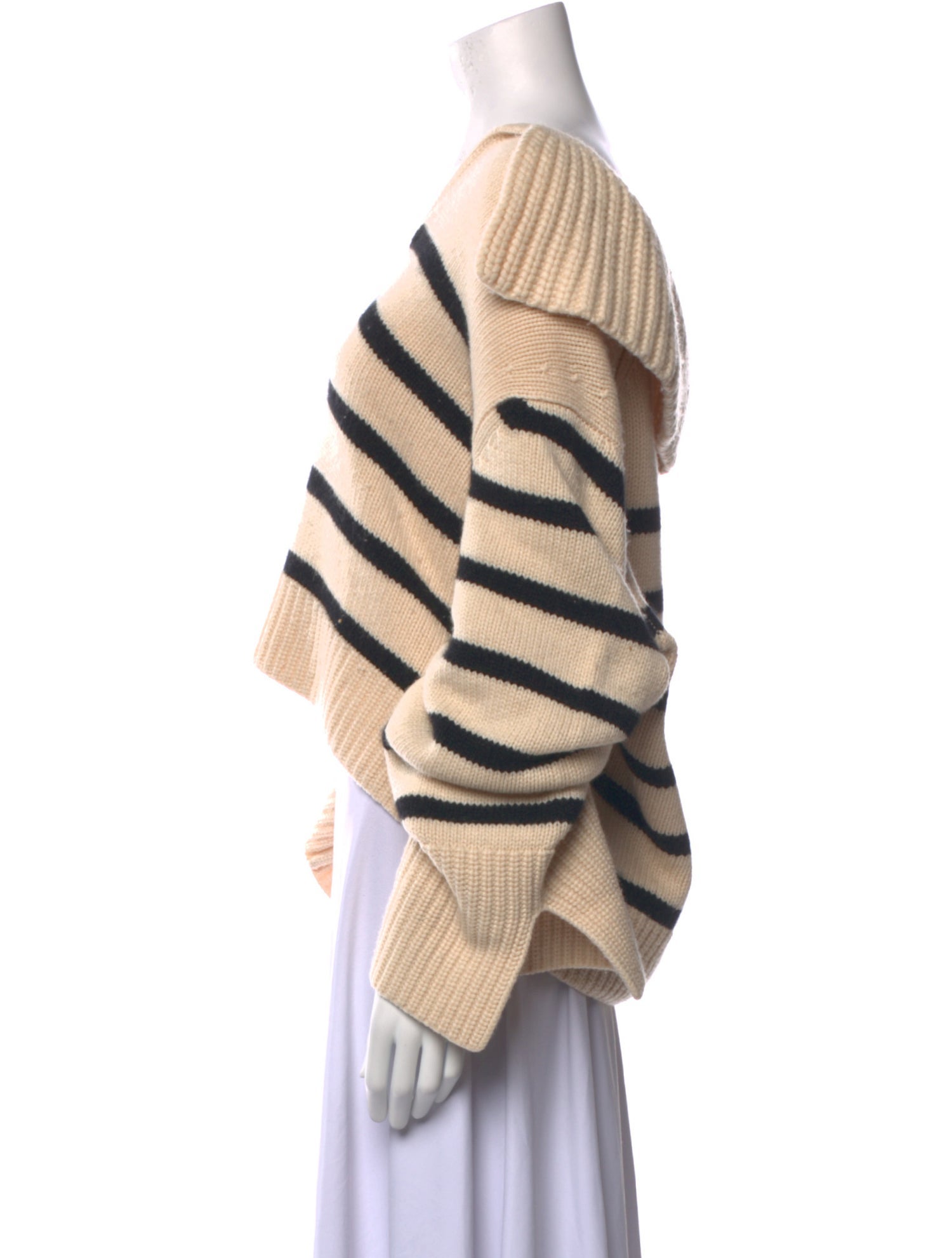 Khaite Cashmere Striped Sweater