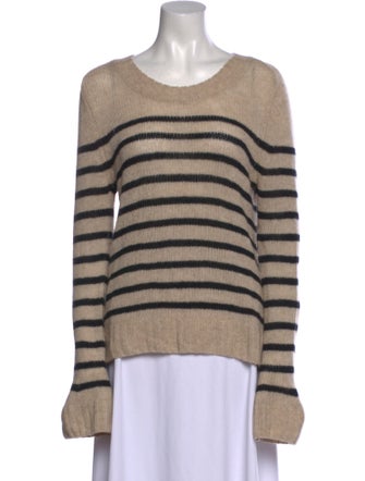 Khaite Cashmere Striped Sweater