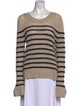 Khaite Cashmere Striped Sweater