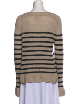 Khaite Cashmere Striped Sweater