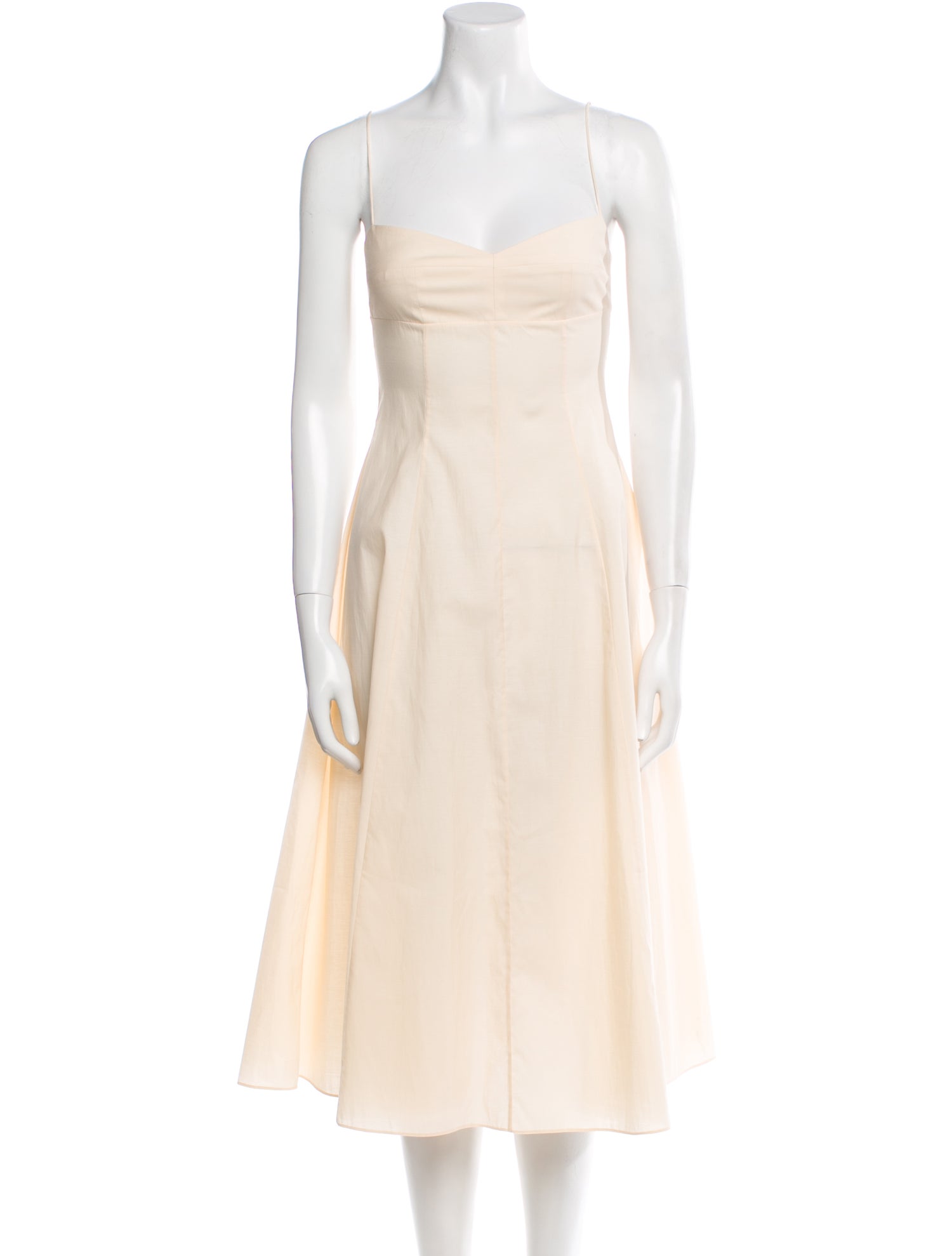 Khaite Strapless Midi Length Dress w/ Tags