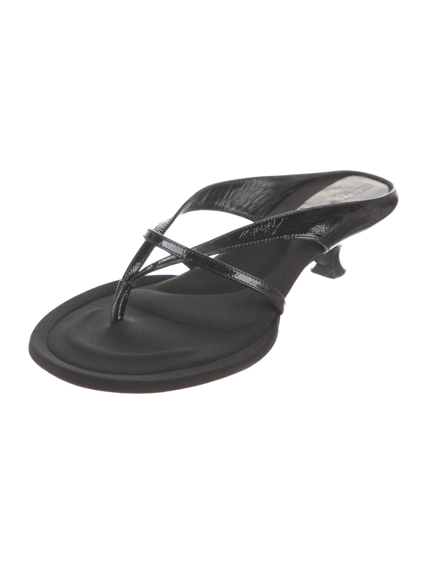 Khaite Patent Leather Slides