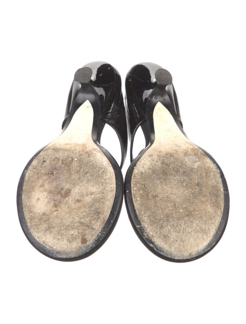 Khaite Patent Leather Slides