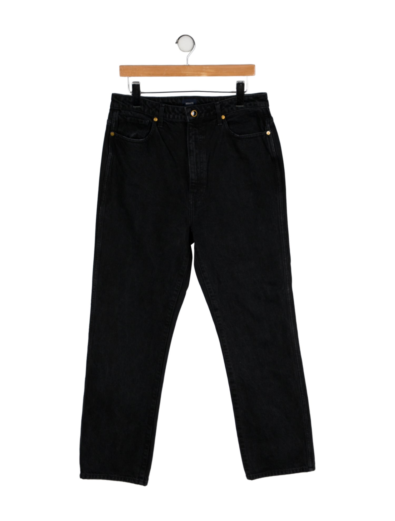 Khaite Abigail Straight Leg Jeans