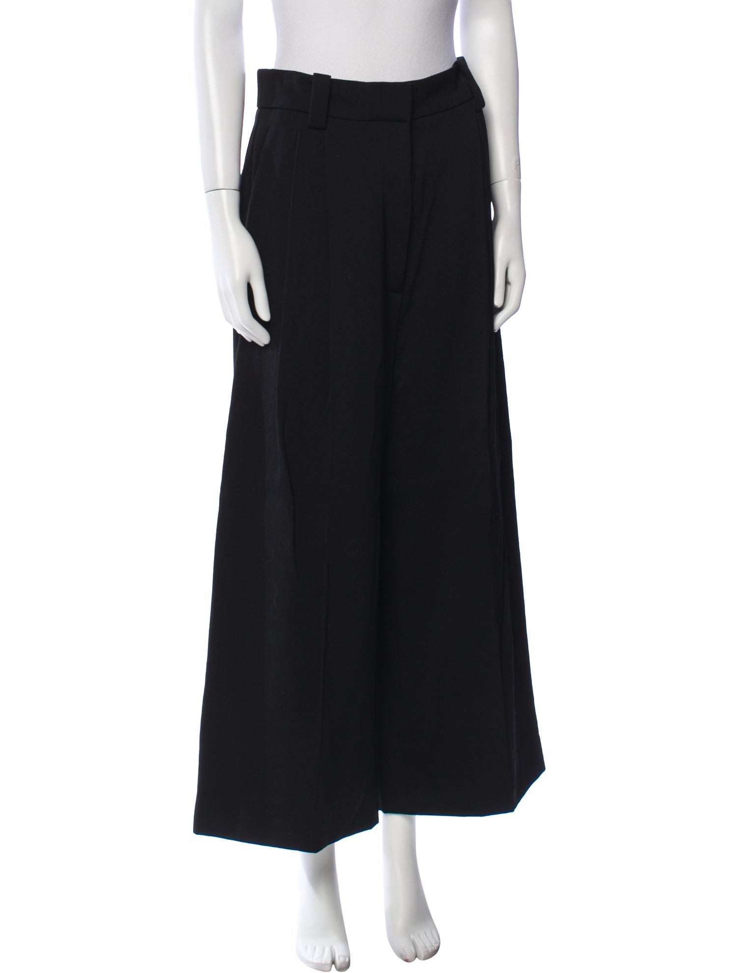 Khaite Virgin Wool Wide Leg Pants
