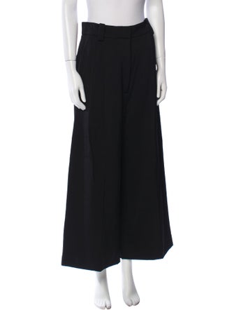 Khaite Virgin Wool Wide Leg Pants