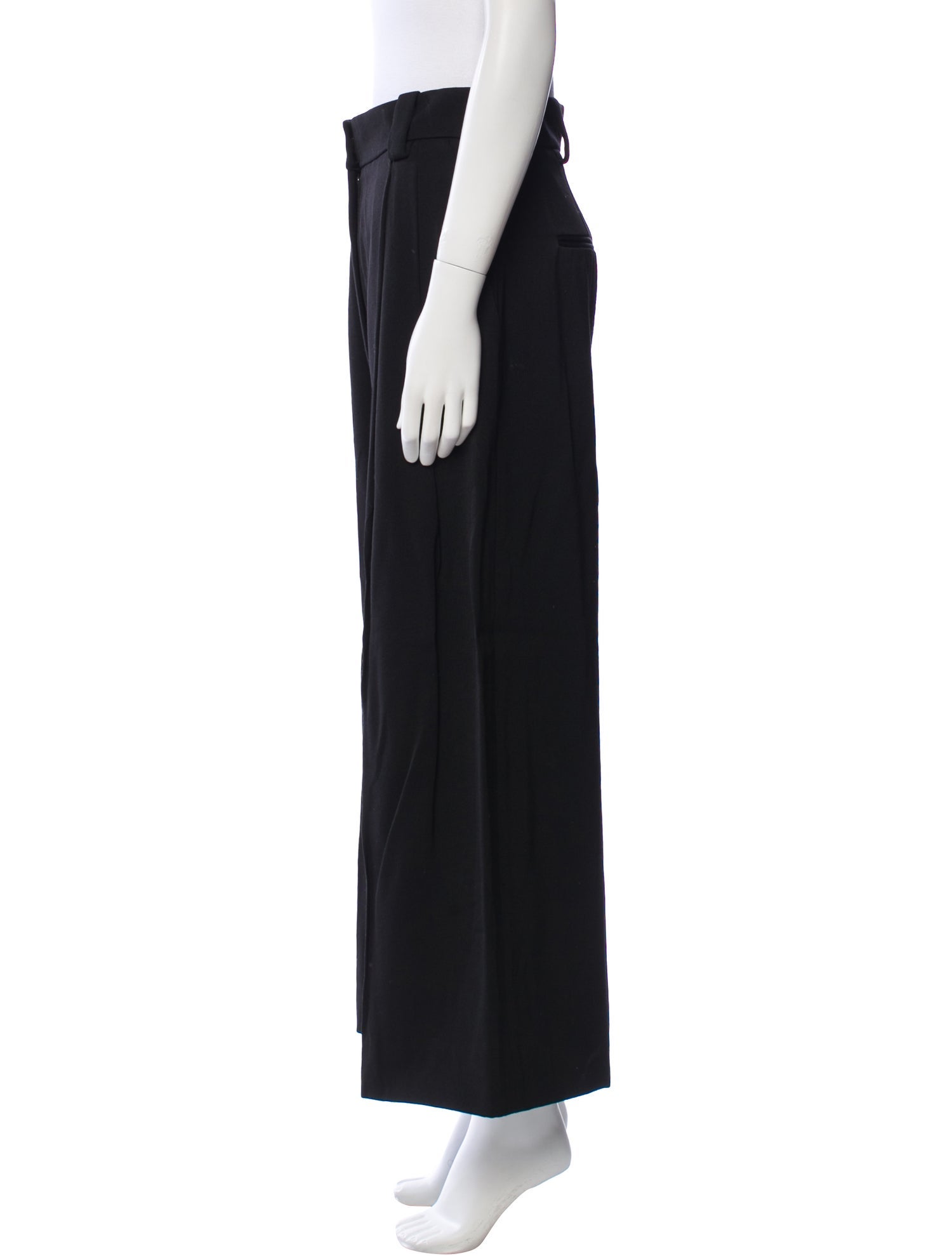 Khaite Virgin Wool Wide Leg Pants