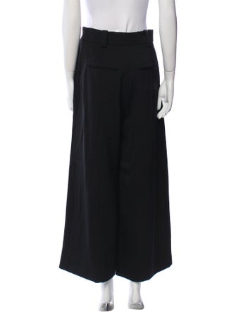 Khaite Virgin Wool Wide Leg Pants
