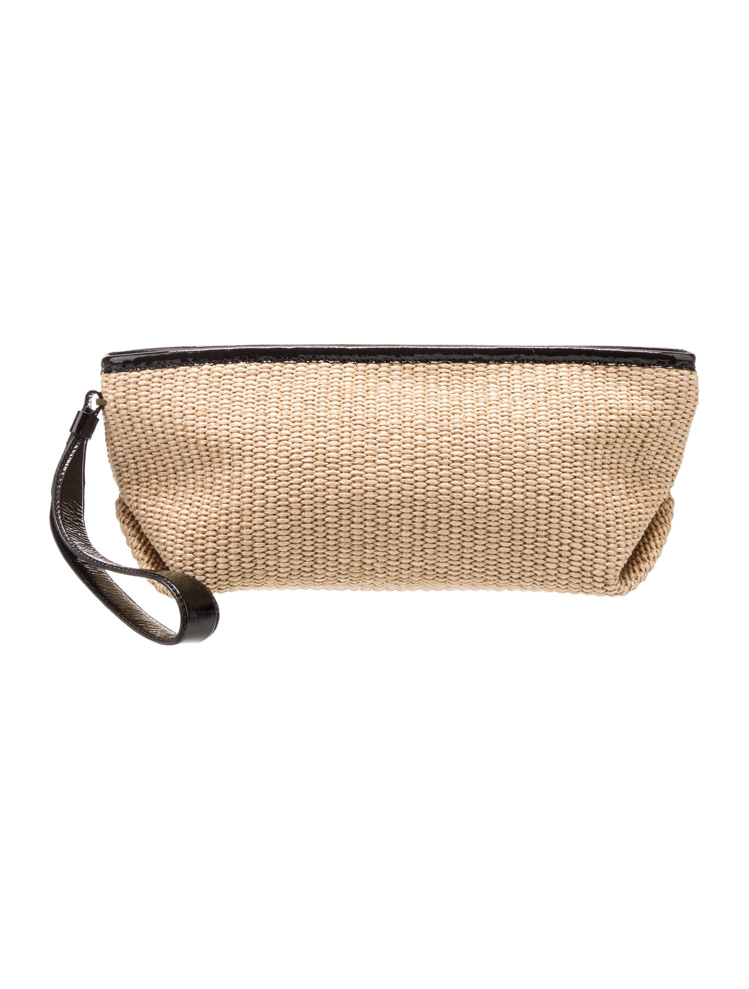 Khaite Straw Clutch