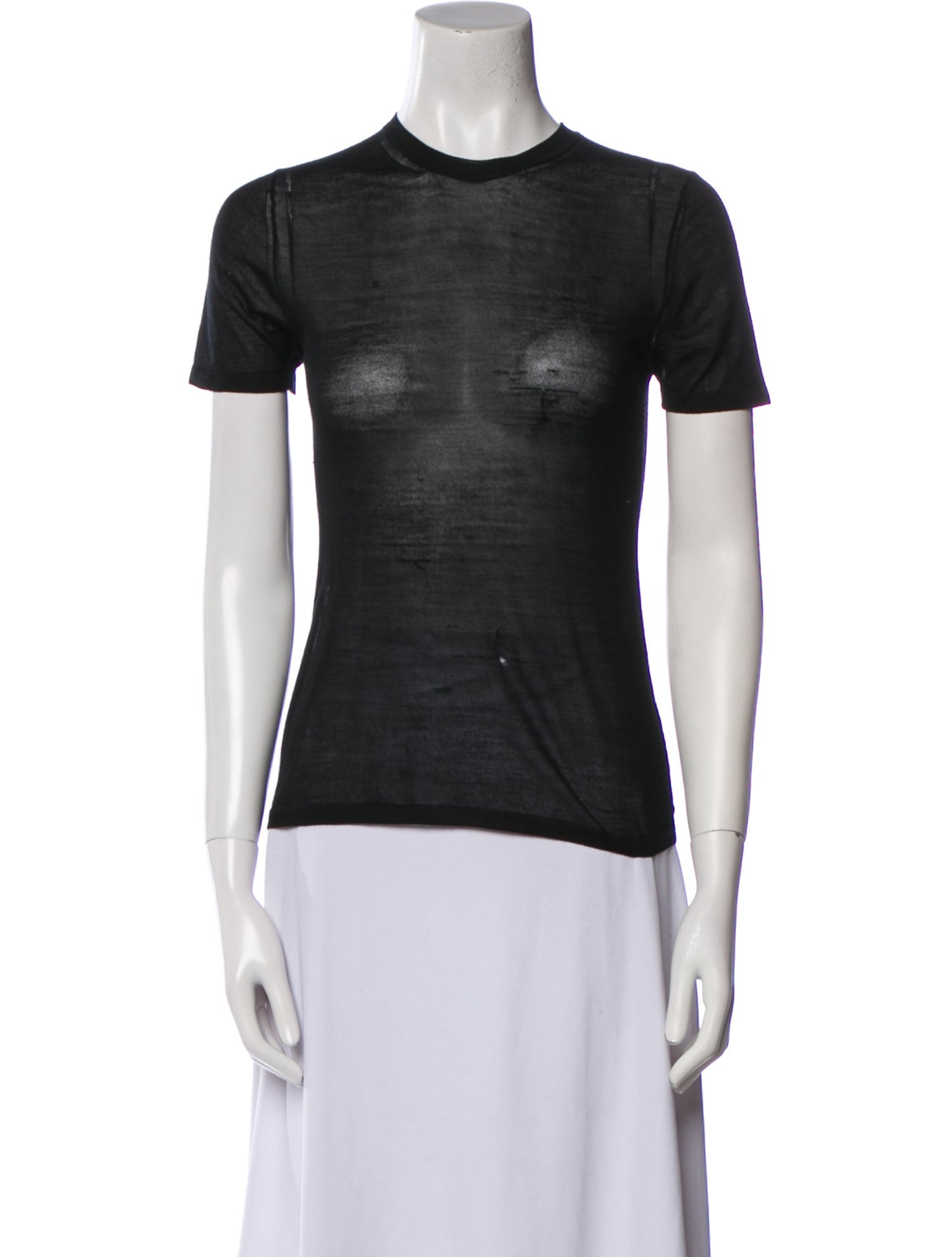 Khaite Wool Crew Neck T-Shirt