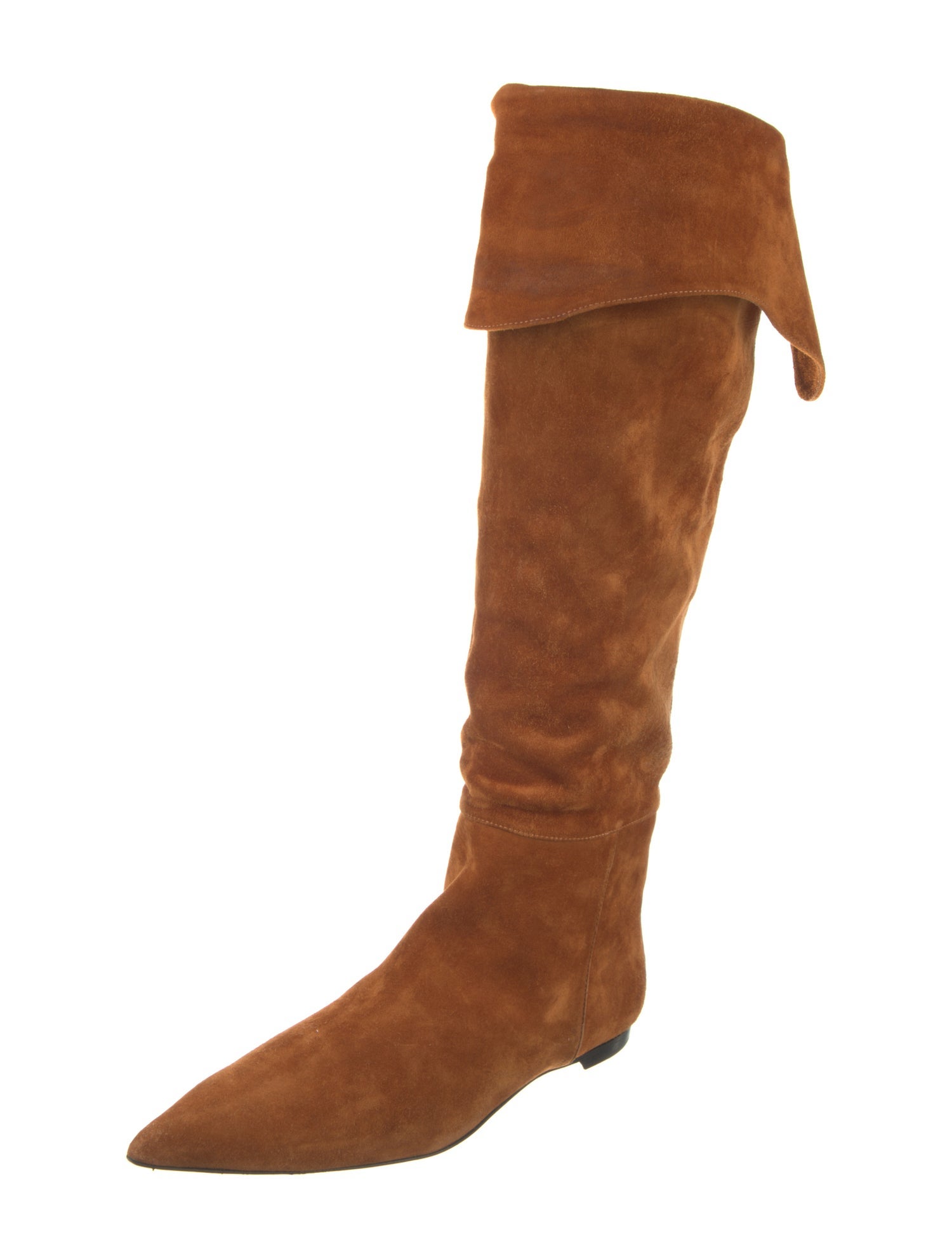 Khaite Suede Riding Boots