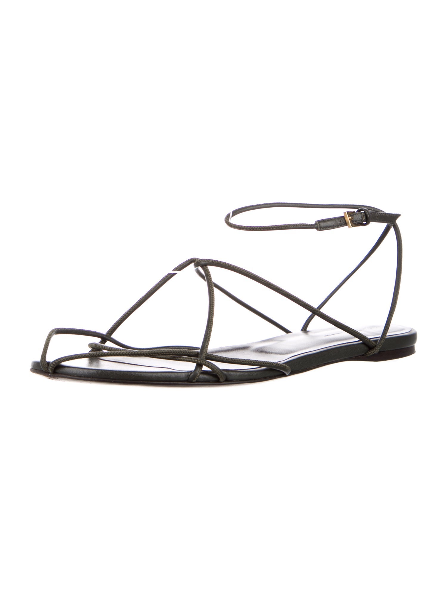 Khaite Leather Sandals