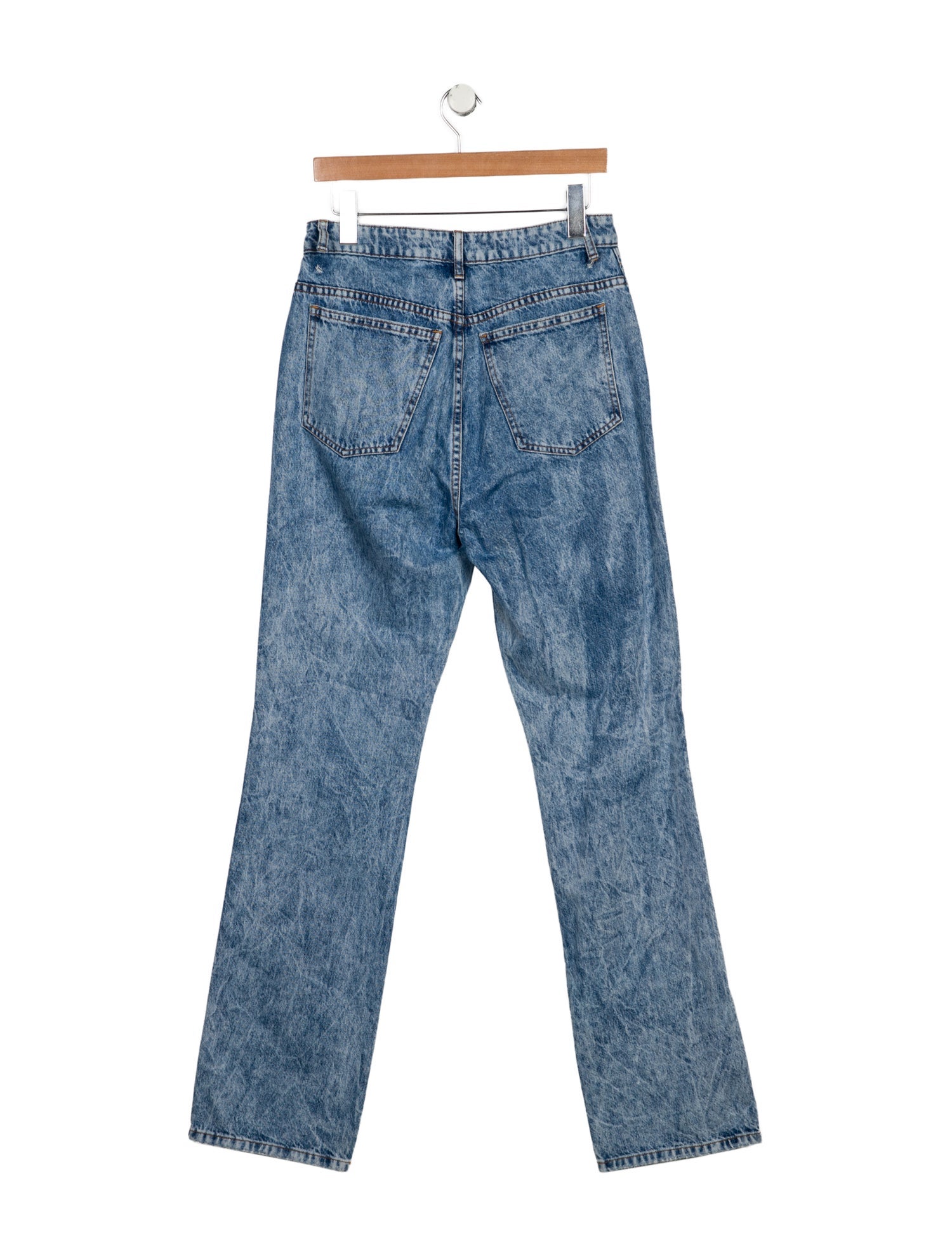 Khaite Danielle Straight Leg Jeans