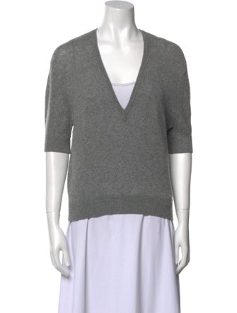 Khaite Cashmere V-Neck Top
