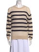 Khaite Cashmere Striped Sweater