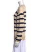Khaite Cashmere Striped Sweater