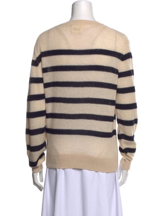Khaite Cashmere Striped Sweater