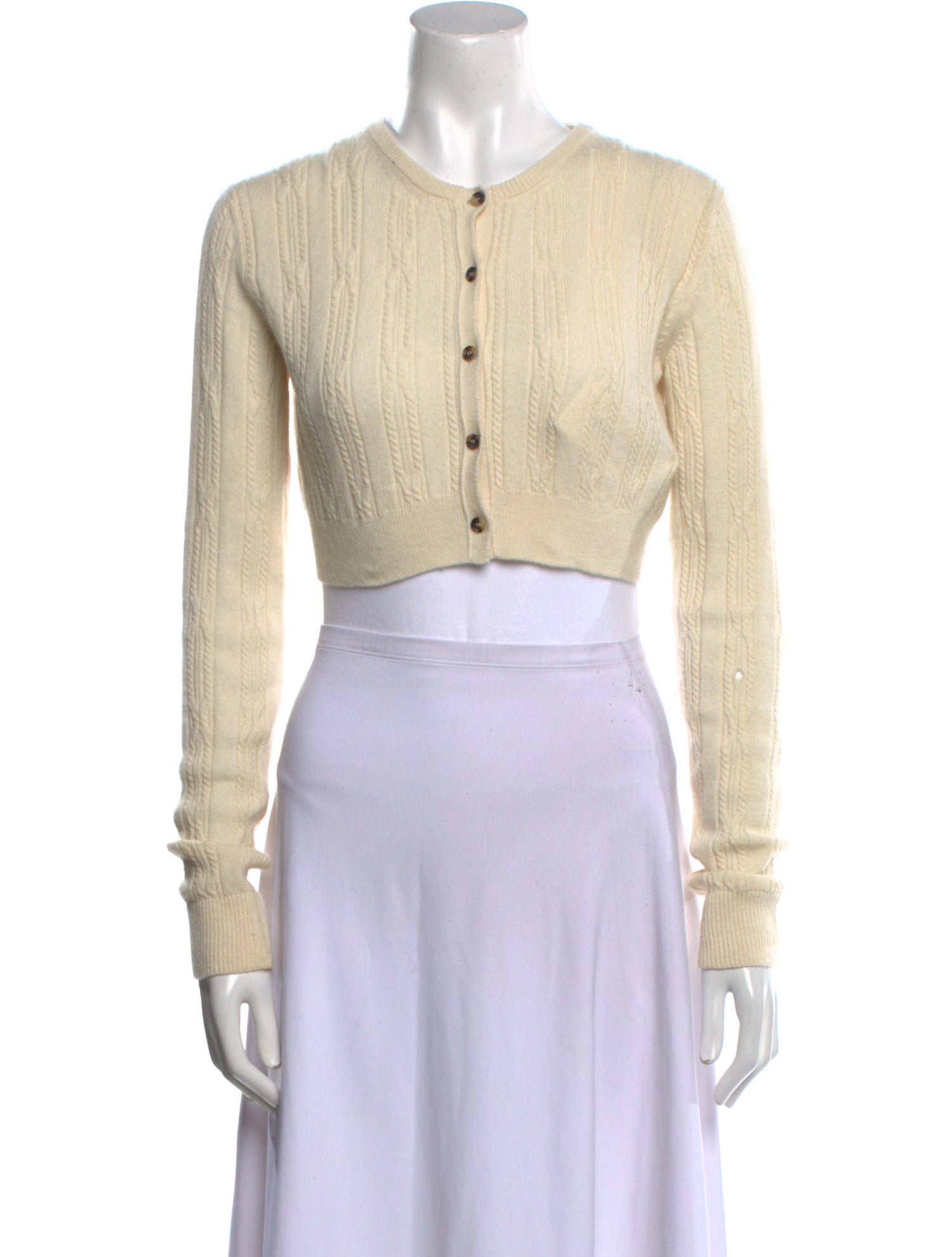 Khaite Cashmere Crew Neck Sweater