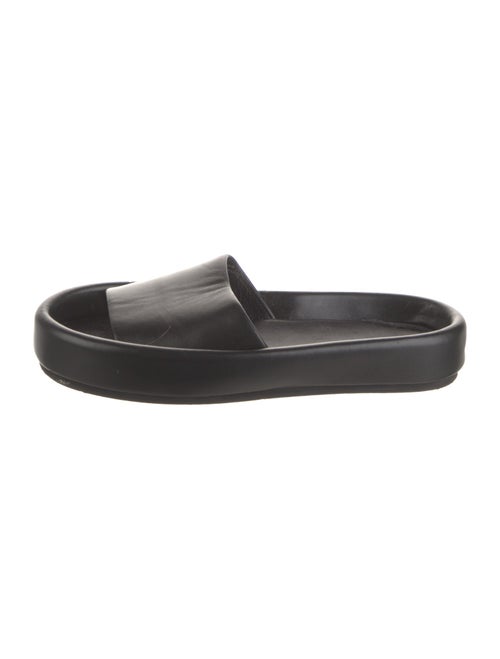 Khaite Leather Slides