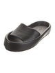 Khaite Leather Slides