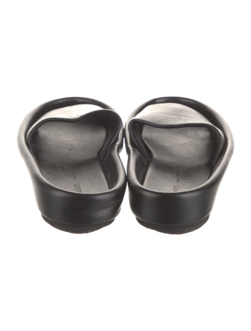 Khaite Leather Slides