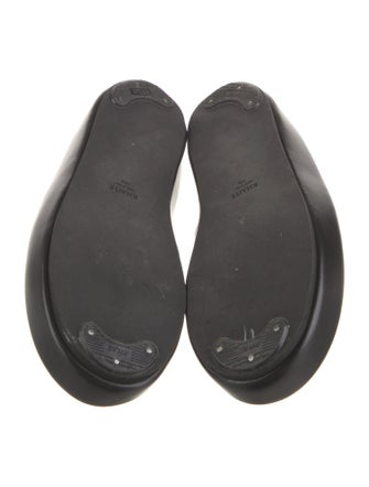 Khaite Leather Slides